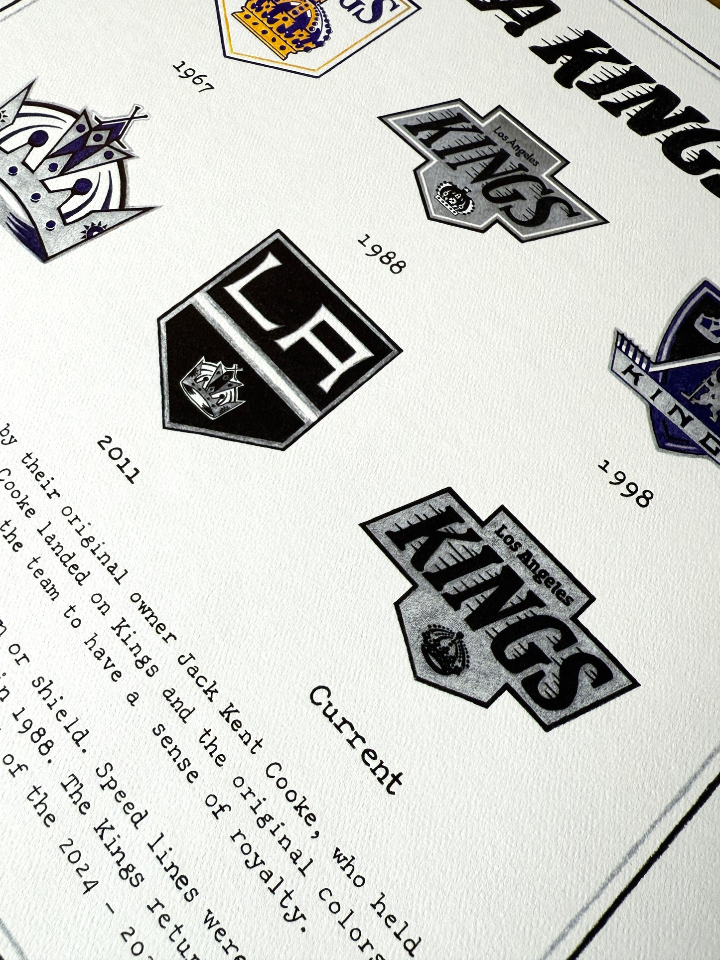 The Logo Evolution of the Los Angeles Kings