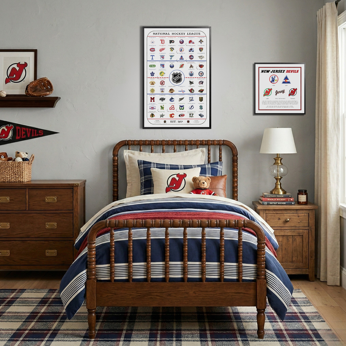 The Logo Evolution of the New Jersey Devils