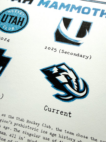The Logo Evolution of the Utah Mammoth