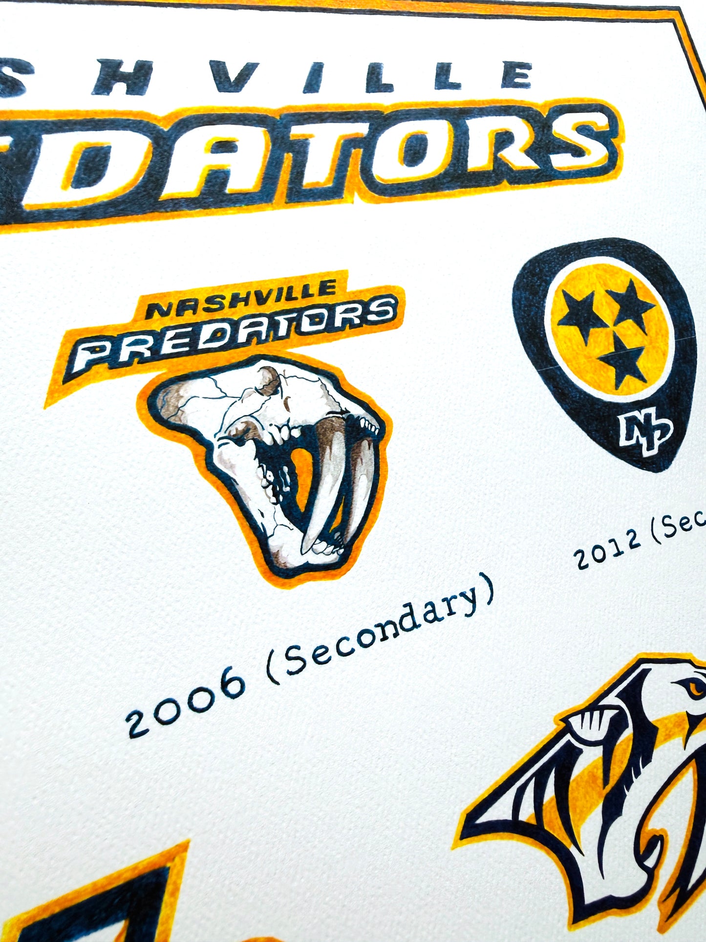 The Logo Evolution of the Nashville Predators