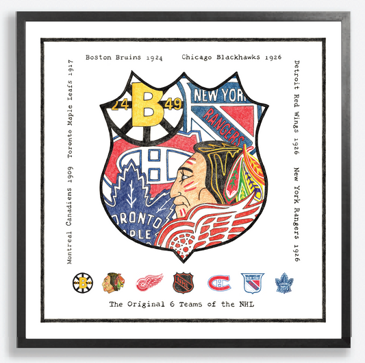 The Original 6 Shield