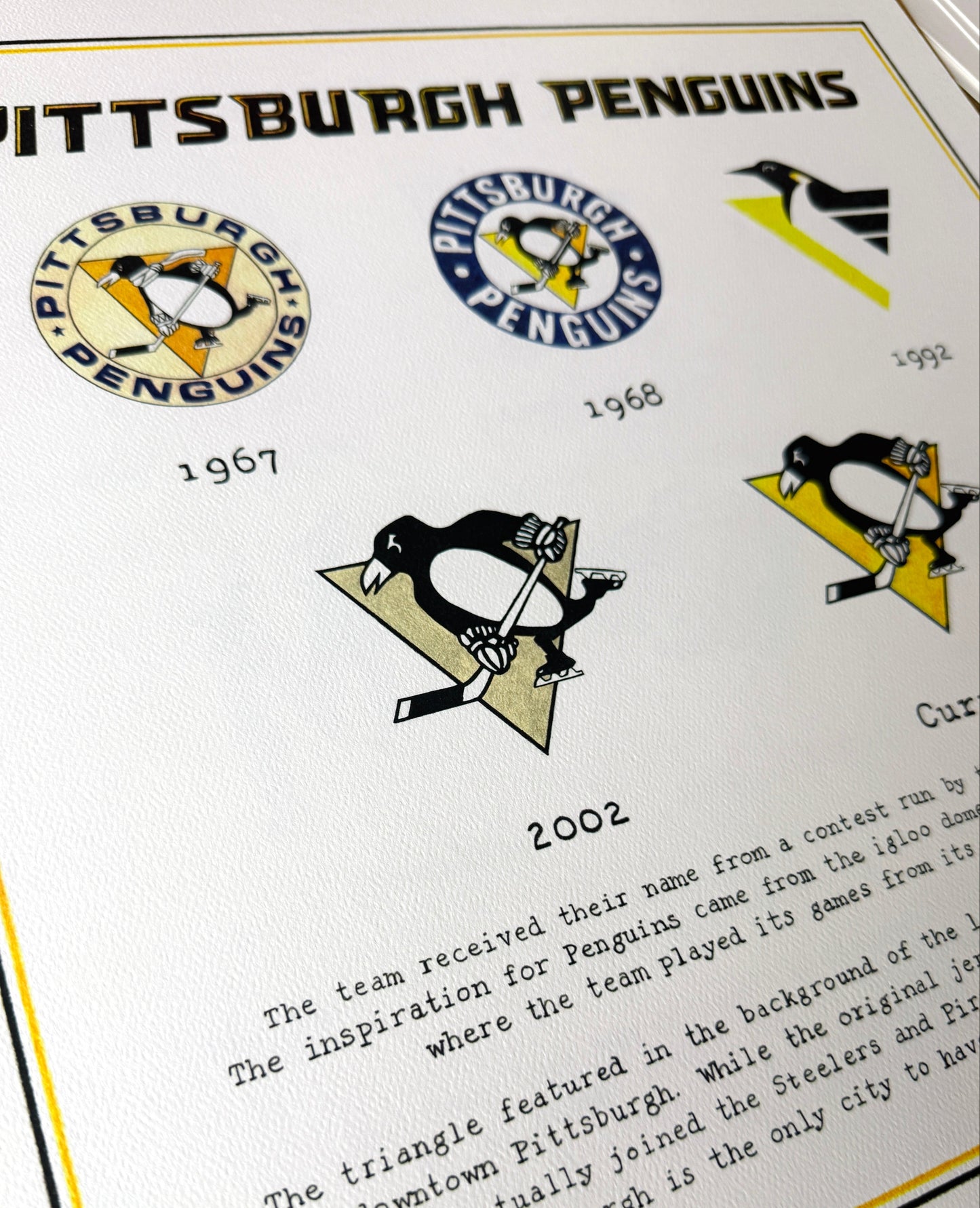 The Logo Evolution of the Pittsburgh Penguins