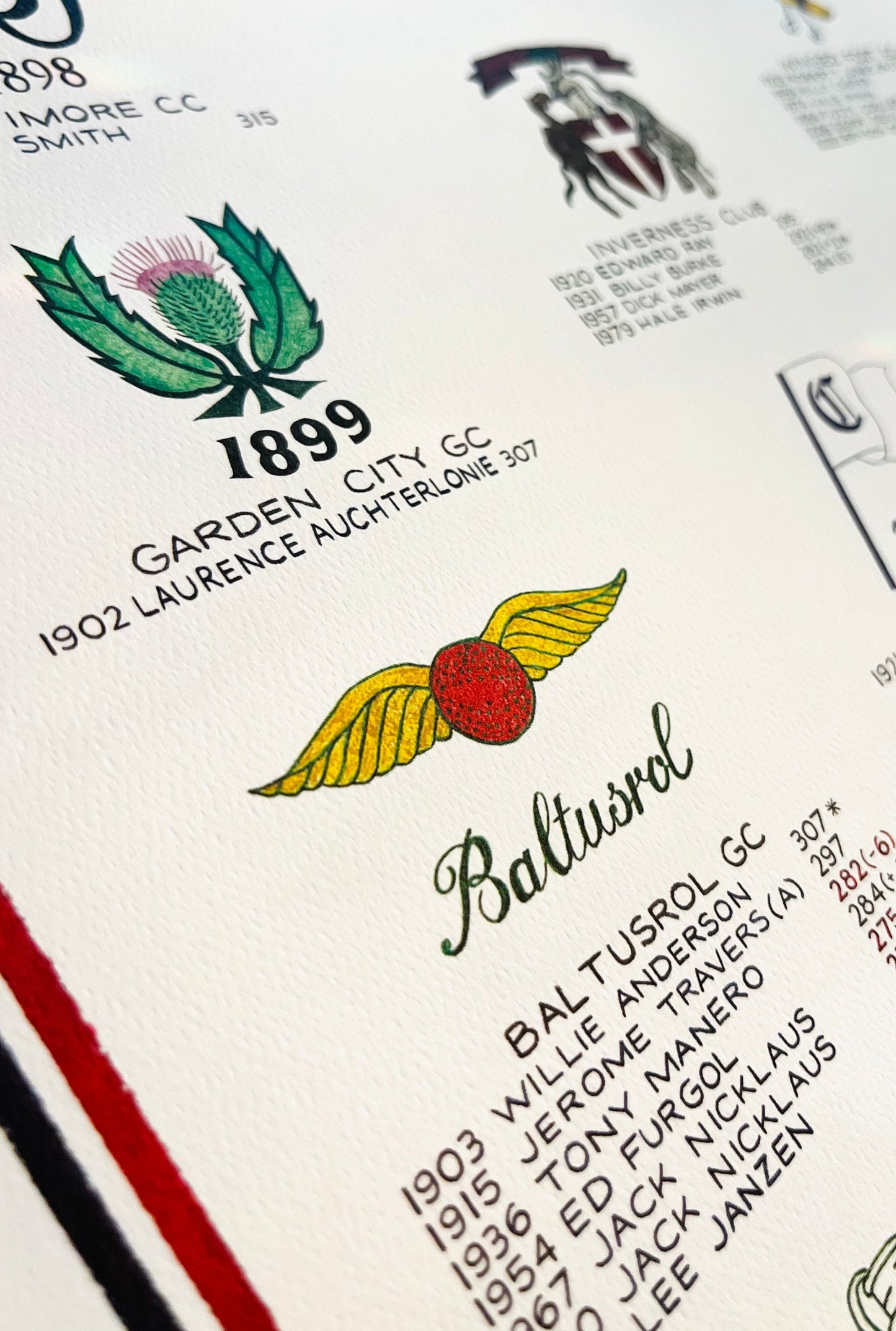 The History of the U.S. Open (1st Edition, 2022)